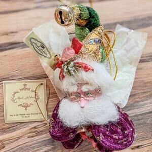 Mark Roberts Collection, "Joy To The World, Fairy Package Tie" #51-02192, NIB